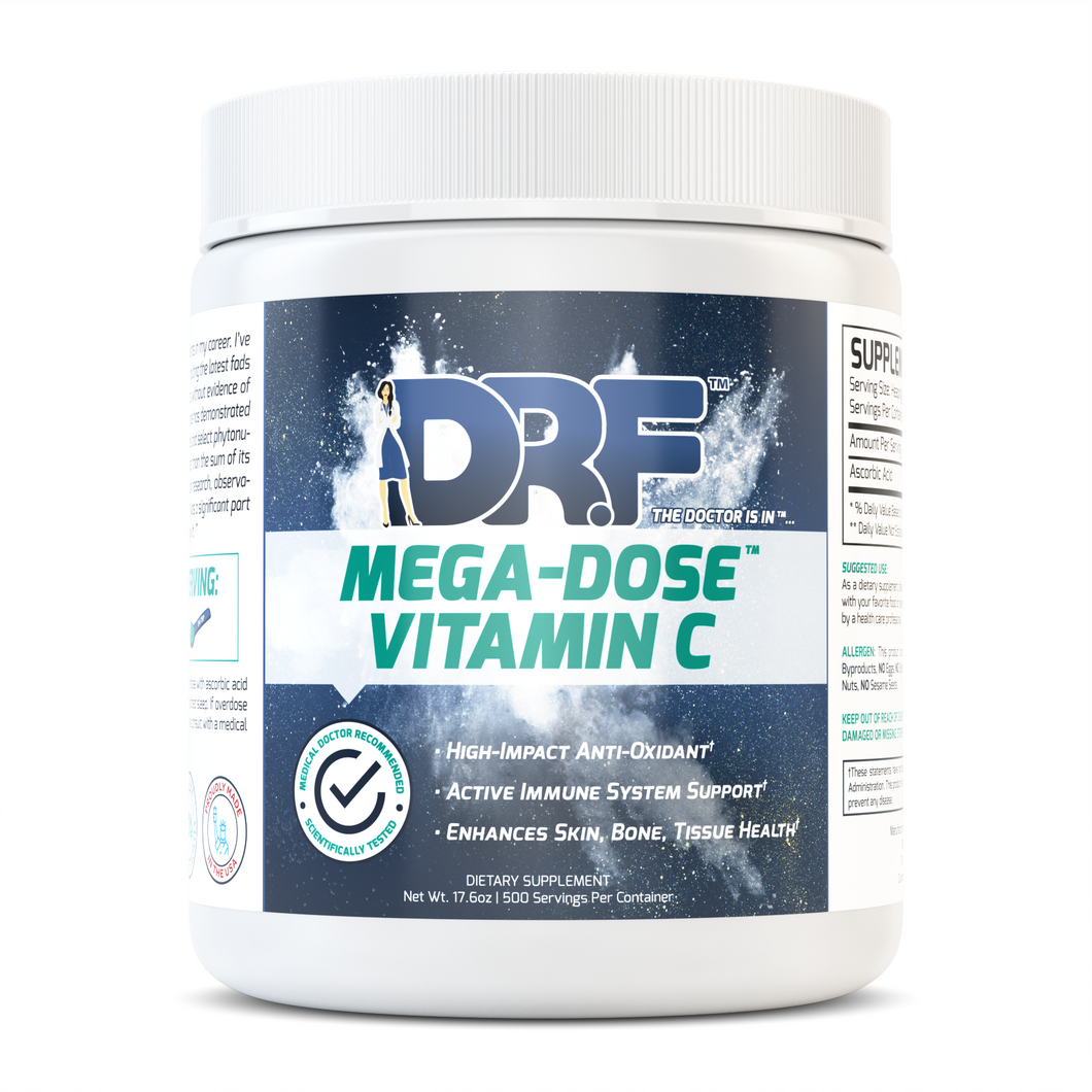 Dr. Farrah® - Mega-Dose Vitamin C - Ascorbic Acid | Labels may vary due to availability ( English, Filipino & French )